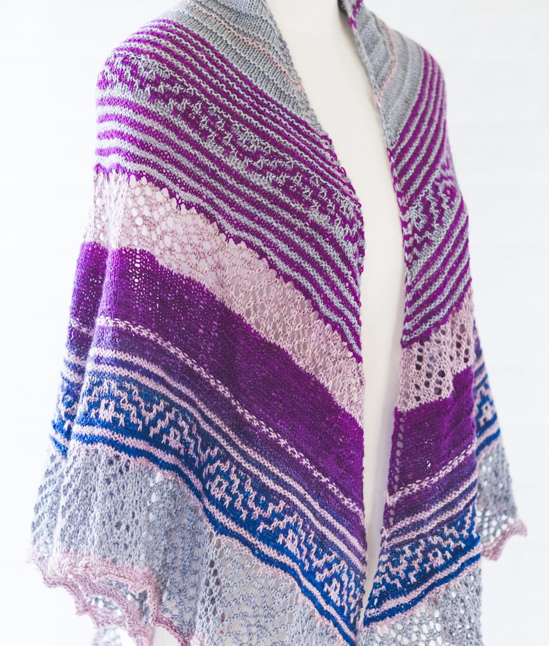 SweetGeorgia Yarns Knitting Patterns Laurel Mists
