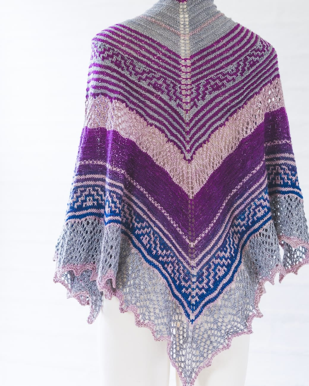 SweetGeorgia Yarns Knitting Patterns Laurel Mists