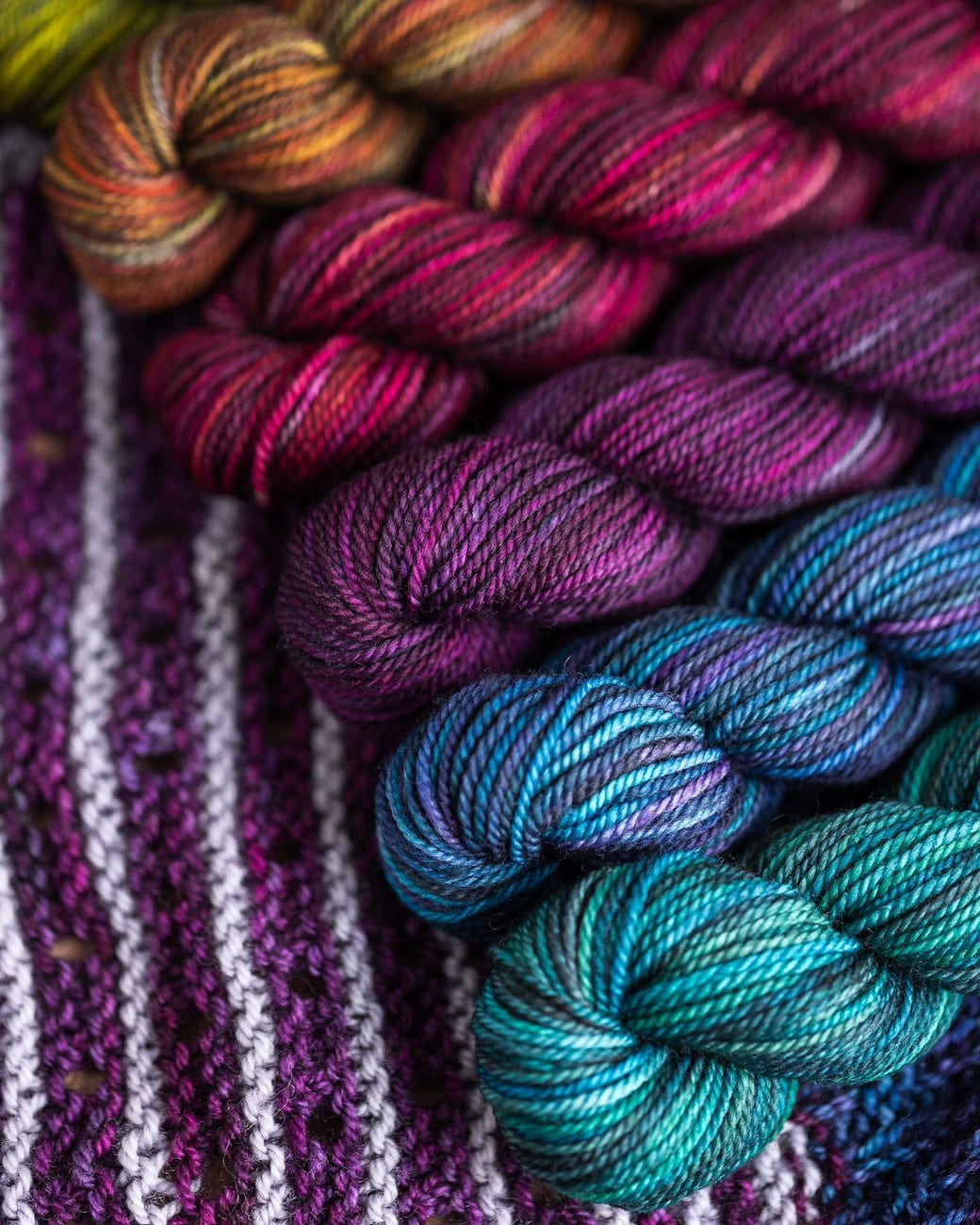 SweetGeorgia Yarns Knitting Patterns Lights At Night