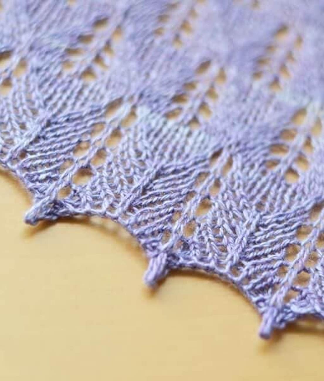 SweetGeorgia Yarns Knitting Patterns Lilac Leaves