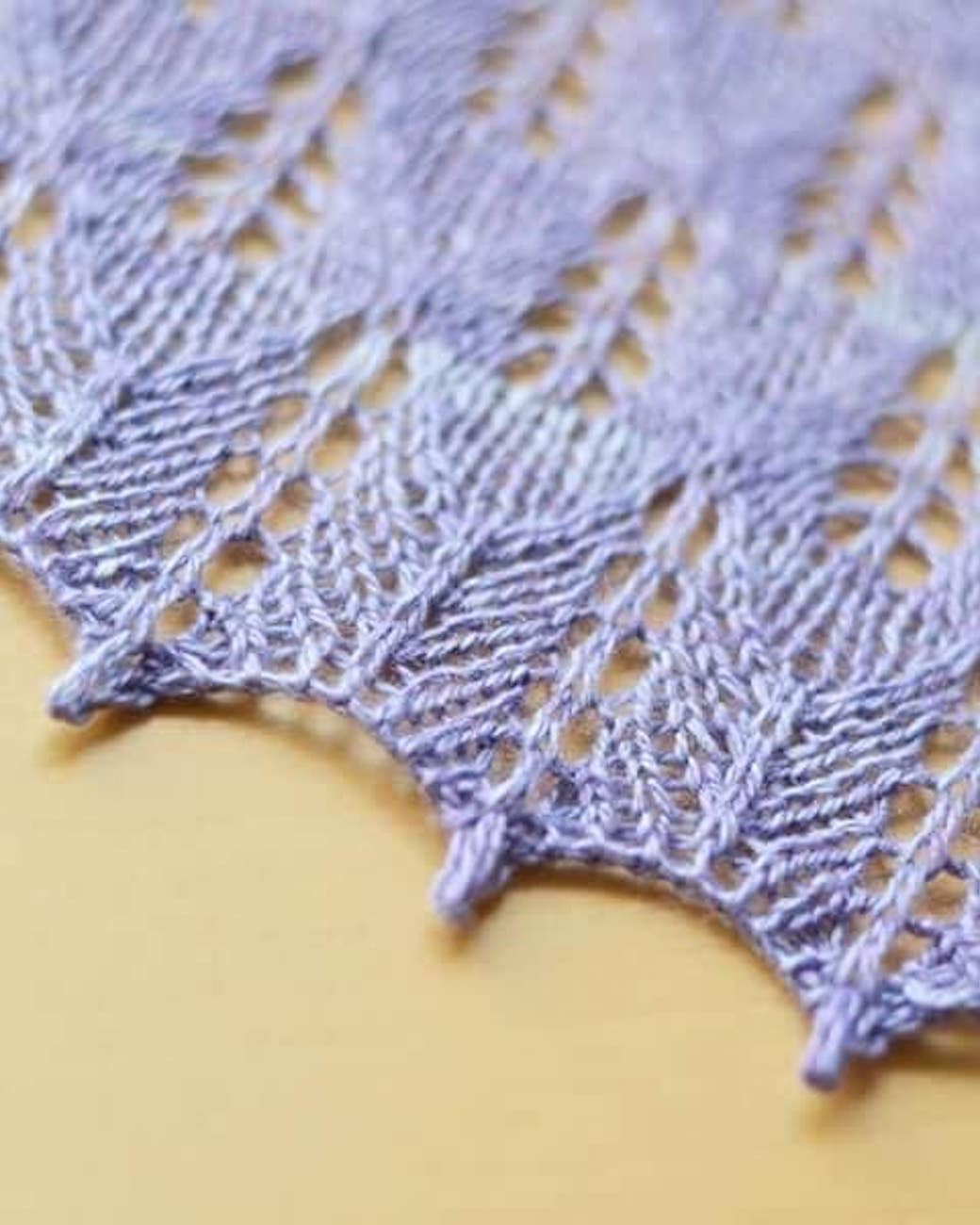 SweetGeorgia Yarns Knitting Patterns Lilac Leaves