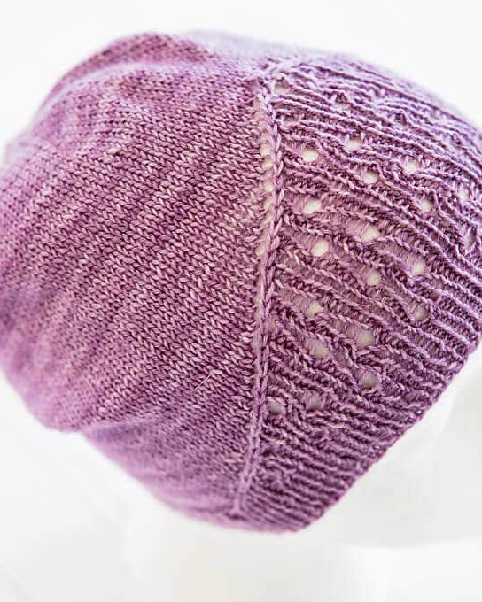 SweetGeorgia Yarns Knitting Patterns Lilac Petal