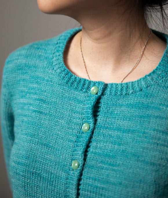 SweetGeorgia Yarns Knitting Patterns Little Basic Cardi: Fingering