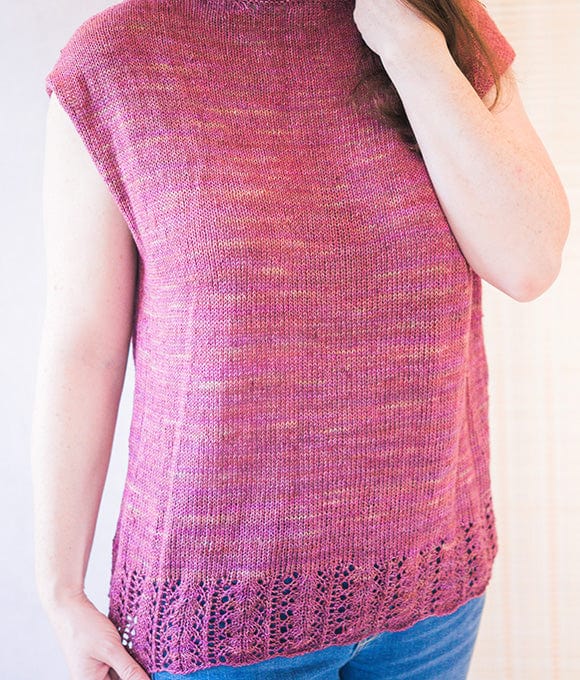SweetGeorgia Yarns Knitting Patterns Mirim Tee