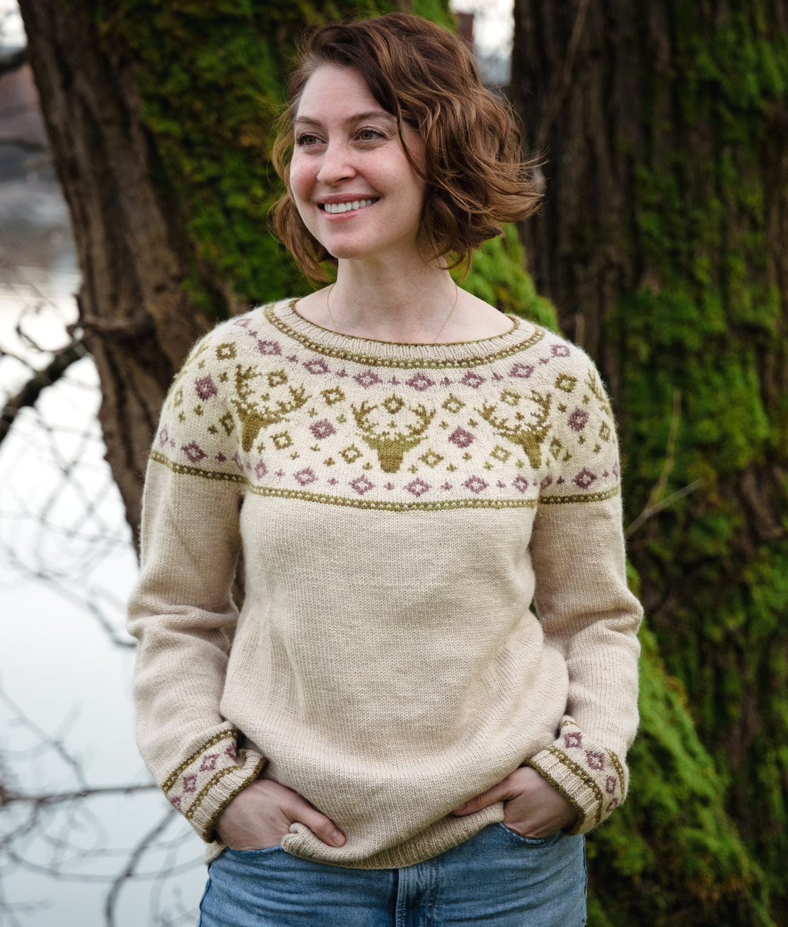 SweetGeorgia Yarns Knitting Patterns O'Deery Me