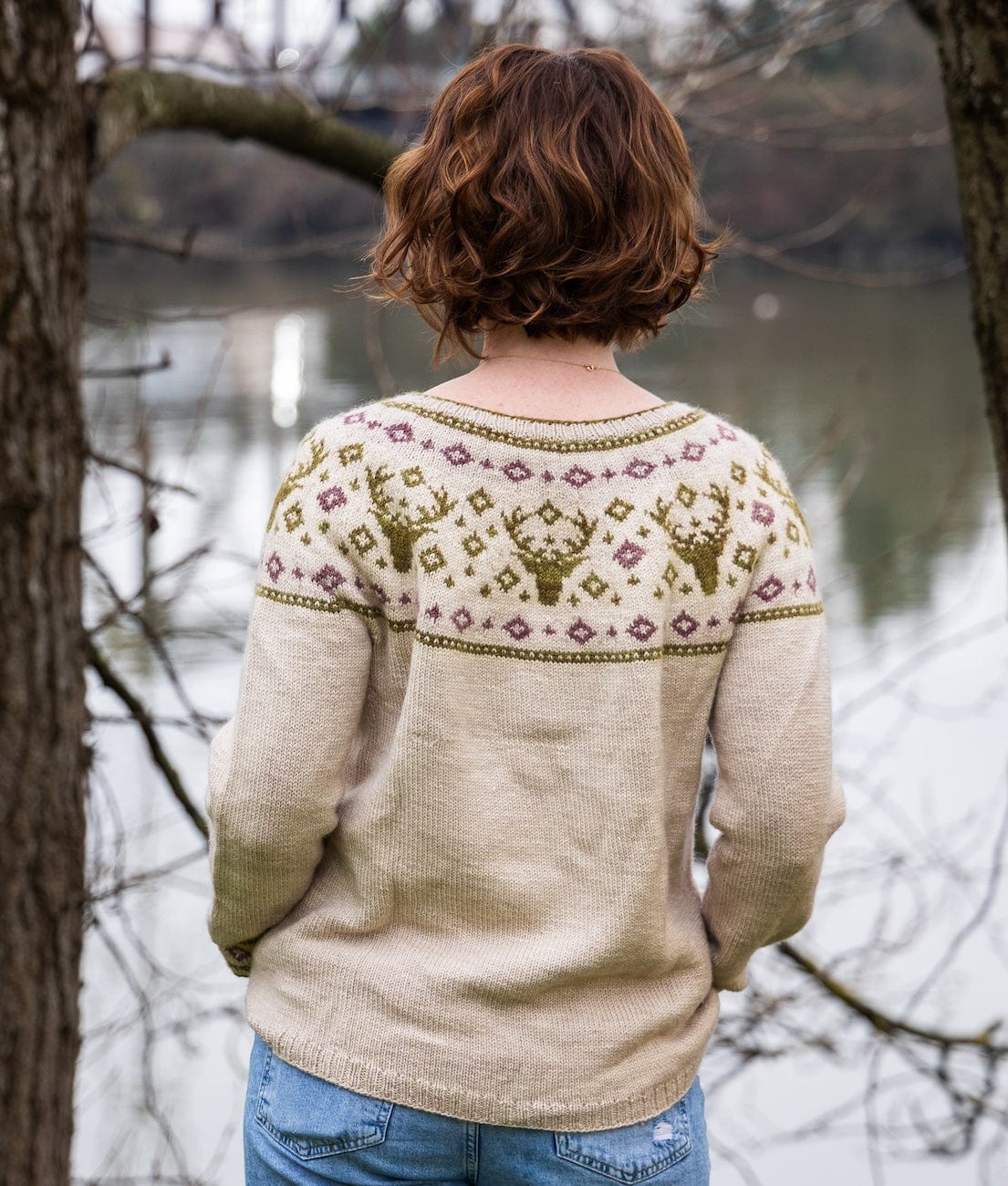 SweetGeorgia Yarns Knitting Patterns O'Deery Me