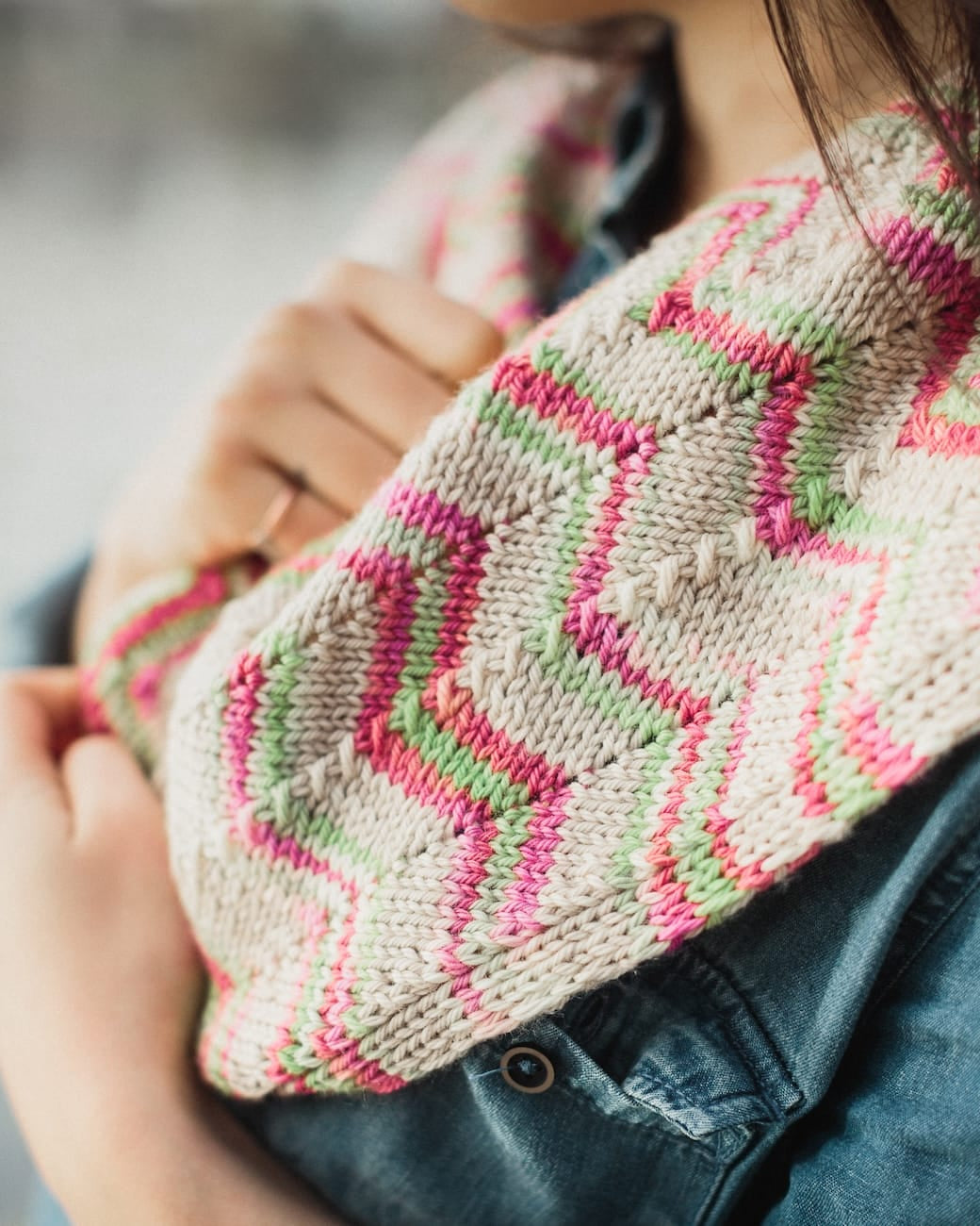 SweetGeorgia Yarns Knitting Patterns Petal Cowl