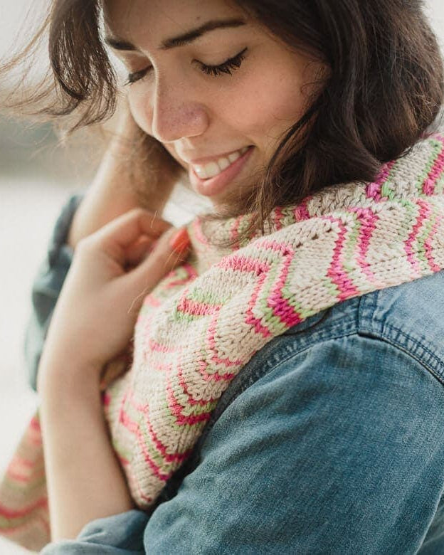 SweetGeorgia Yarns Knitting Patterns Petal Cowl