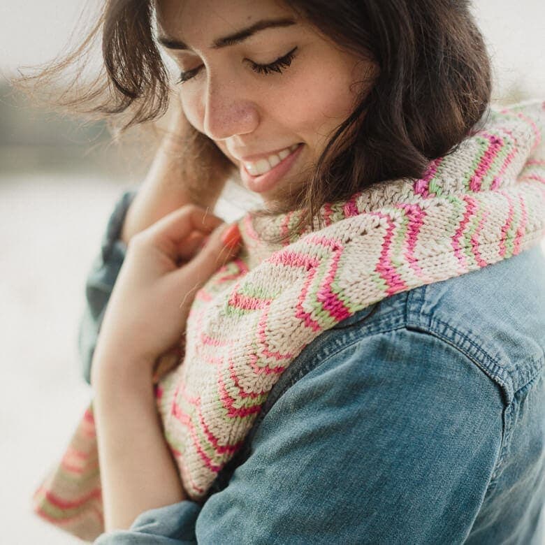 SweetGeorgia Yarns Knitting Patterns Petal Cowl