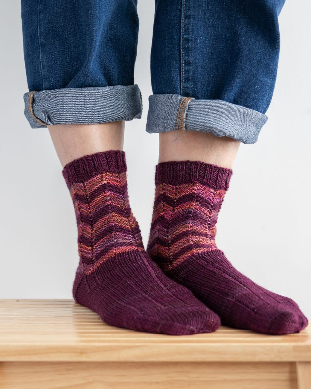 SweetGeorgia Yarns Knitting Patterns Petal Socks