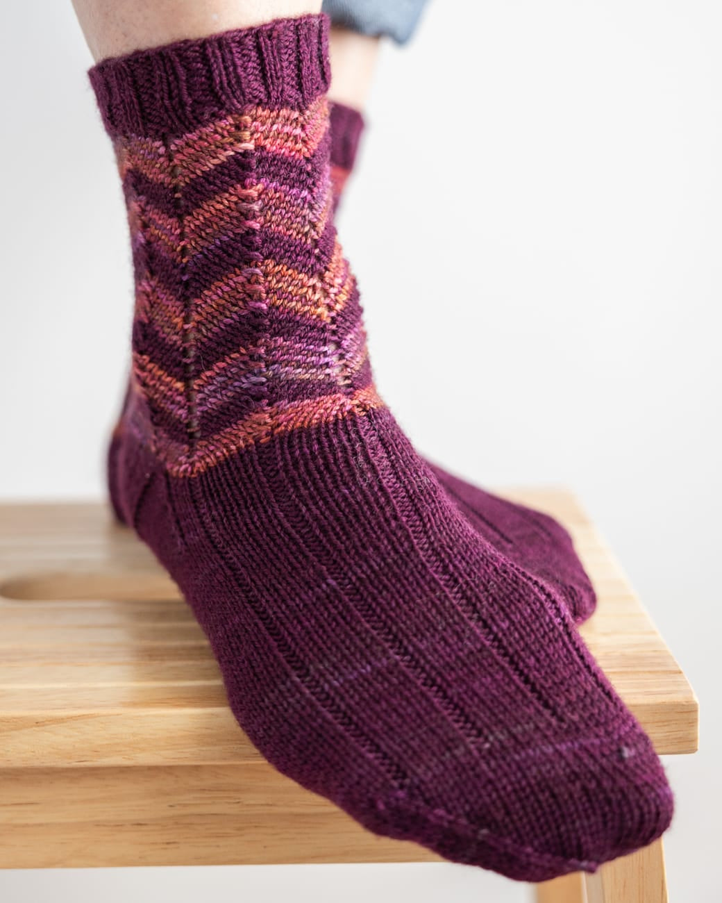 SweetGeorgia Yarns Knitting Patterns Petal Socks