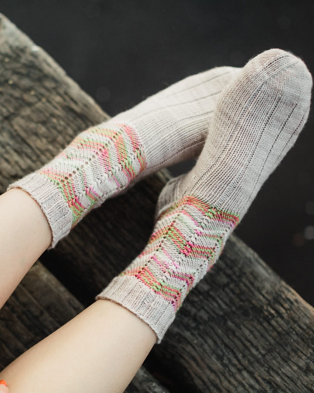 SweetGeorgia Yarns Knitting Patterns Petal Socks