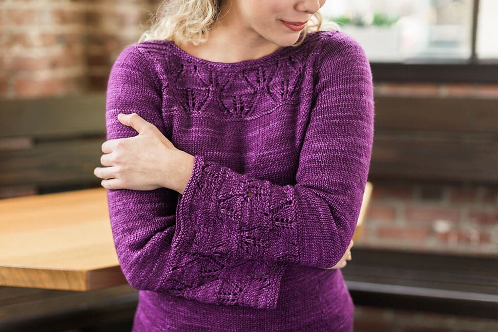 SweetGeorgia Yarns Knitting Patterns Sea Thistle
