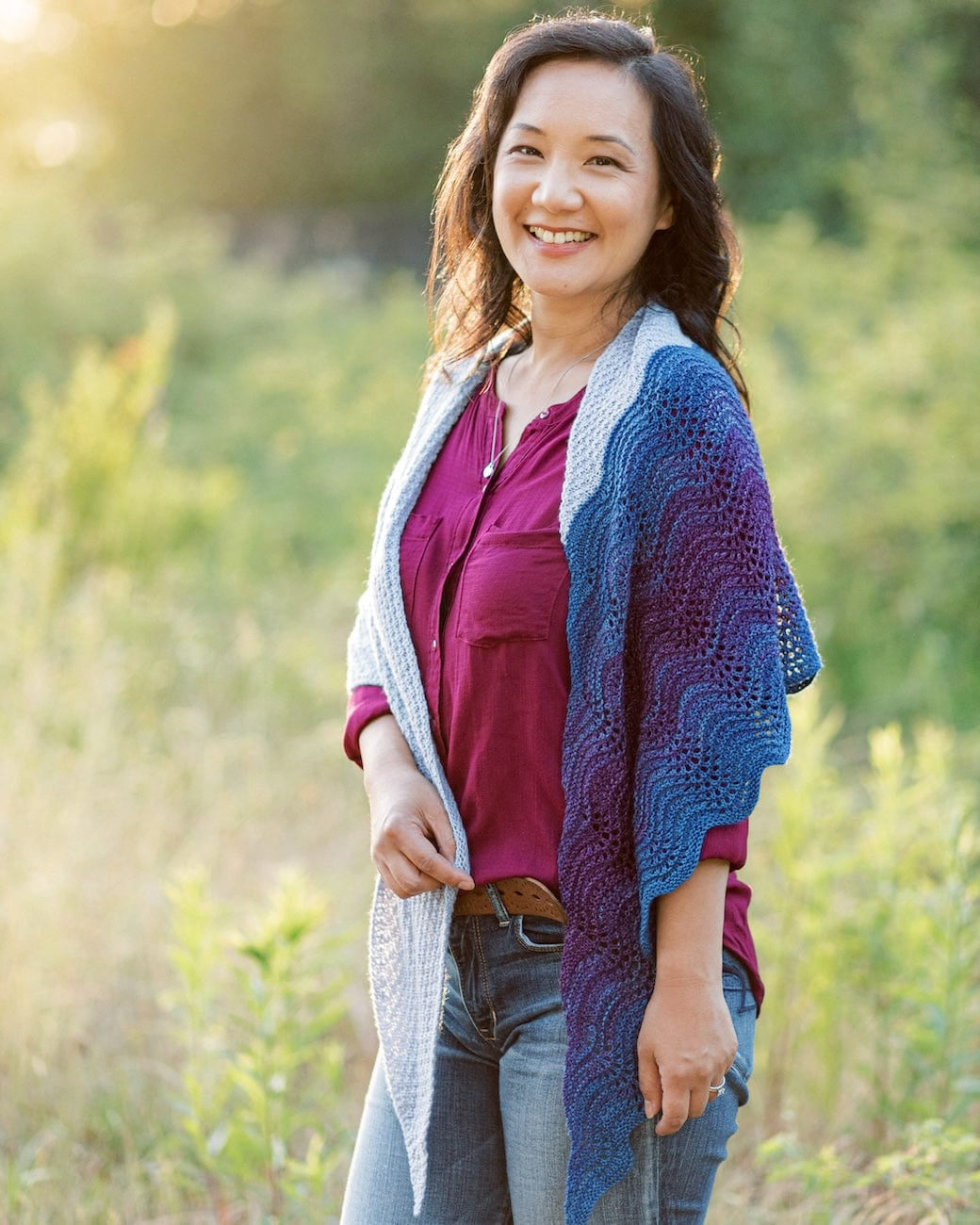 SweetGeorgia Yarns Knitting Patterns Stone Blossom