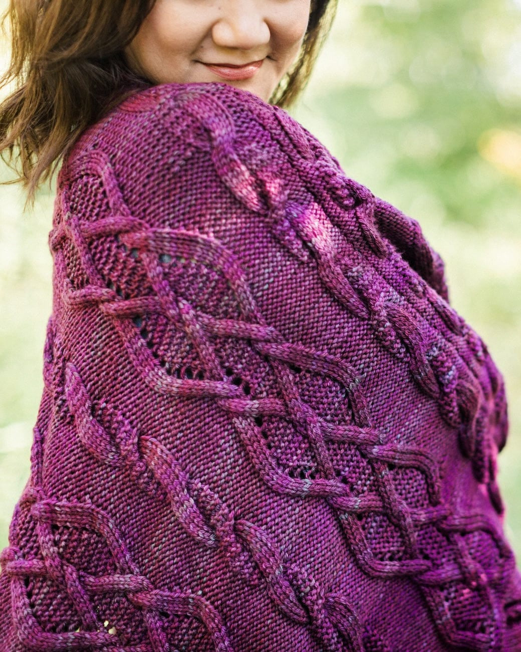 SweetGeorgia Yarns Knitting Patterns Tabetha Poncho