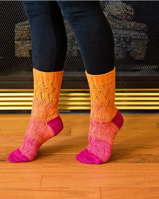 SweetGeorgia Yarns Knitting Patterns Taffy Toes