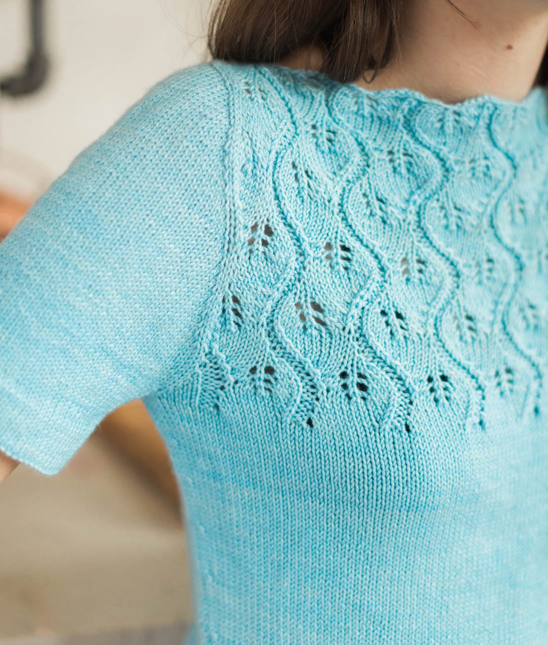 SweetGeorgia Yarns Knitting Patterns Tea Leaves
