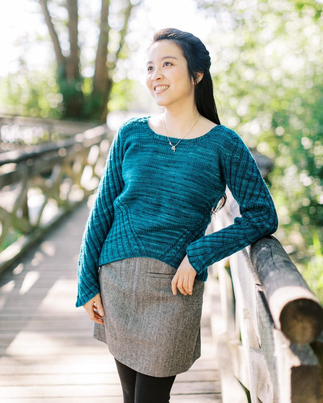 SweetGeorgia Yarns Knitting Patterns Tree Top