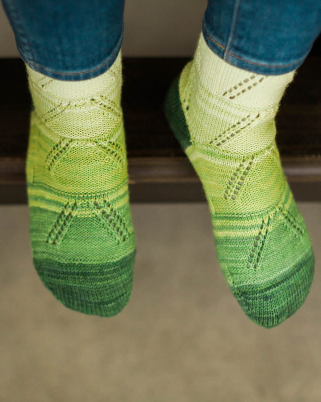 SweetGeorgia Yarns Knitting Patterns Unfurling Leaves