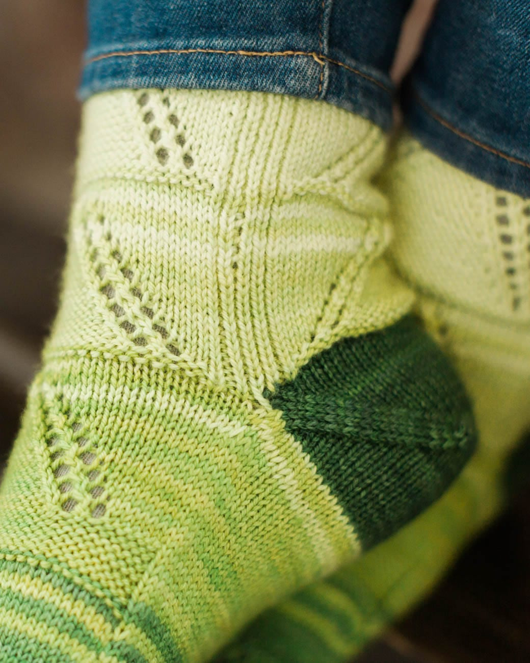 SweetGeorgia Yarns Knitting Patterns Unfurling Leaves