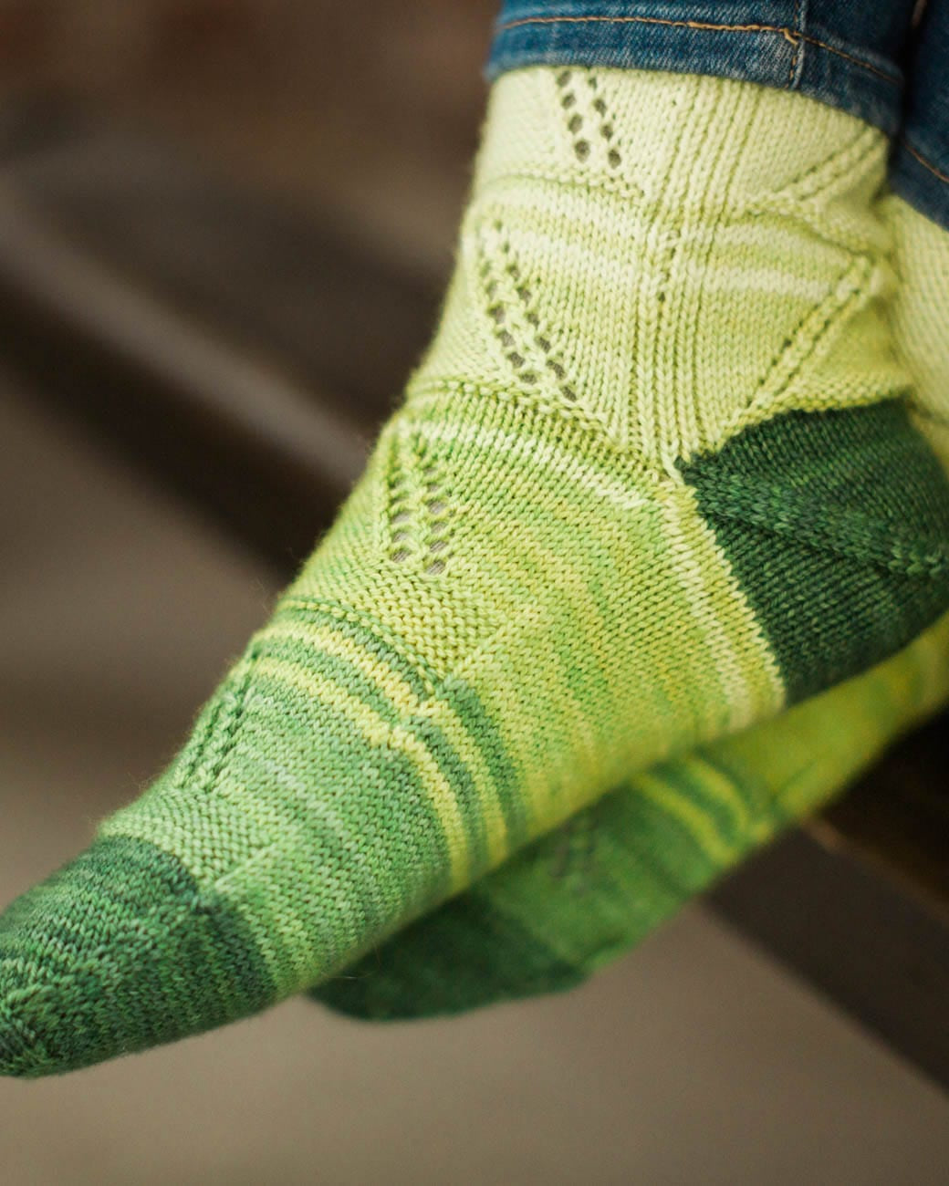 SweetGeorgia Yarns Knitting Patterns Unfurling Leaves
