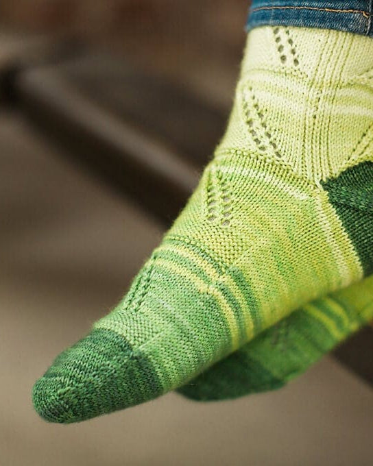 SweetGeorgia Yarns Knitting Patterns Unfurling Leaves