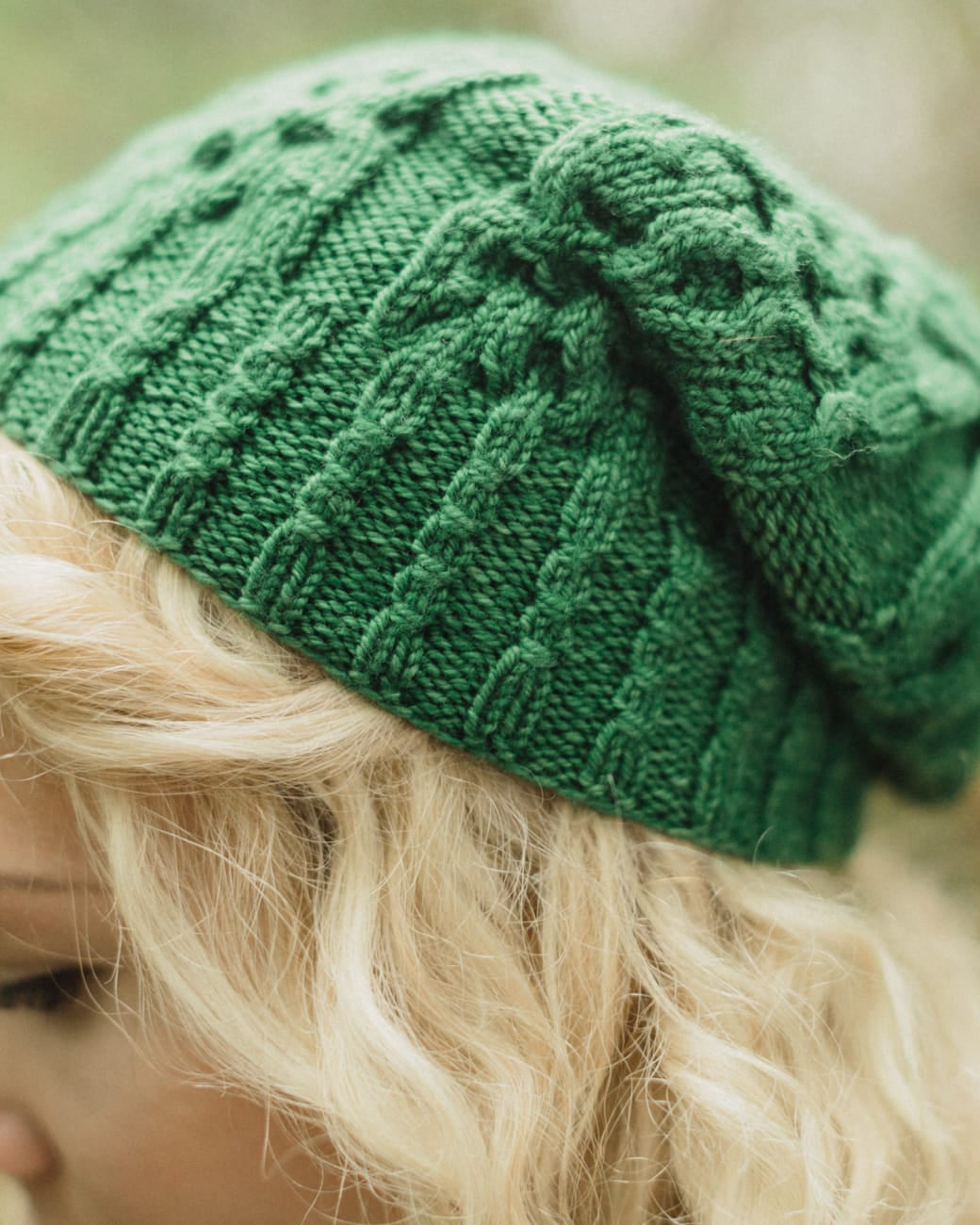 SweetGeorgia Yarns Knitting Patterns Waggle Hat & Mittens