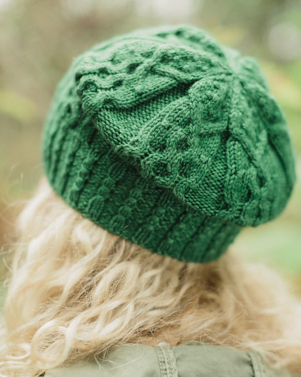 SweetGeorgia Yarns Knitting Patterns Waggle Hat & Mittens