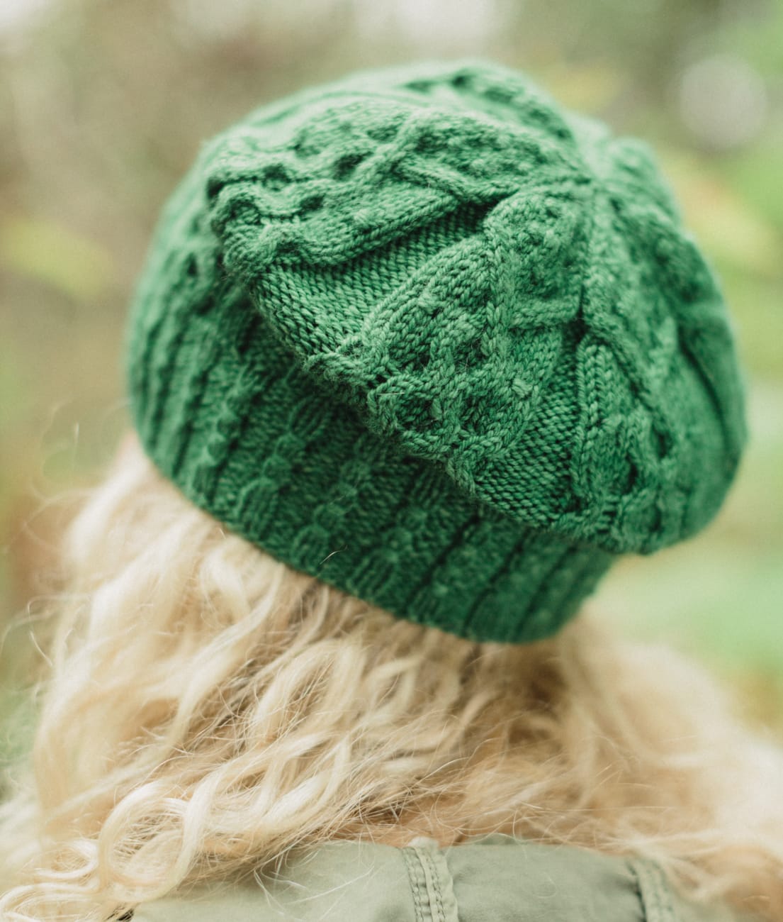 SweetGeorgia Yarns Knitting Patterns Waggle Hat & Mittens