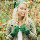 SweetGeorgia Yarns Knitting Patterns Waggle Hat & Mittens