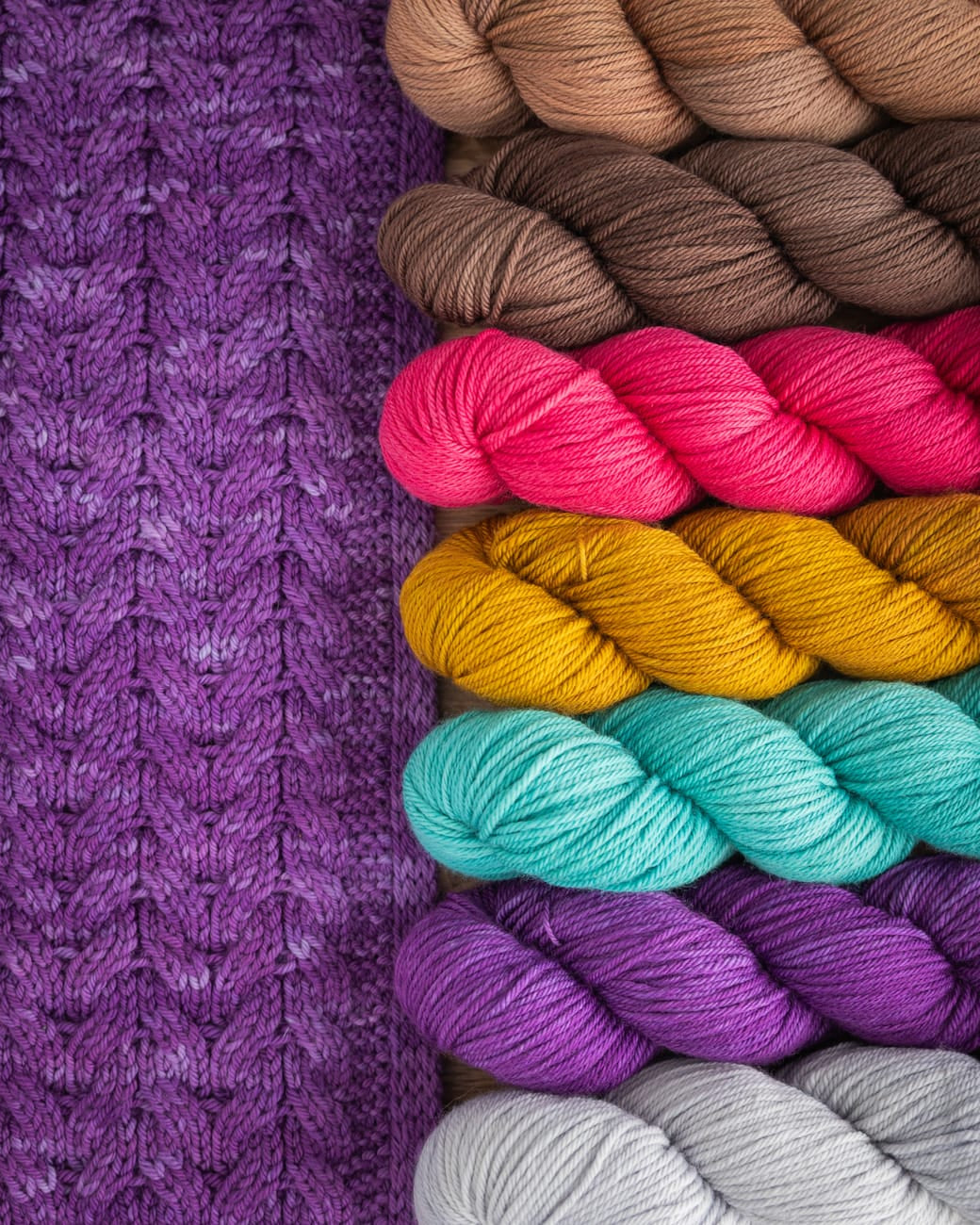 SweetGeorgia Yarns Knitting Patterns Yua Cowl