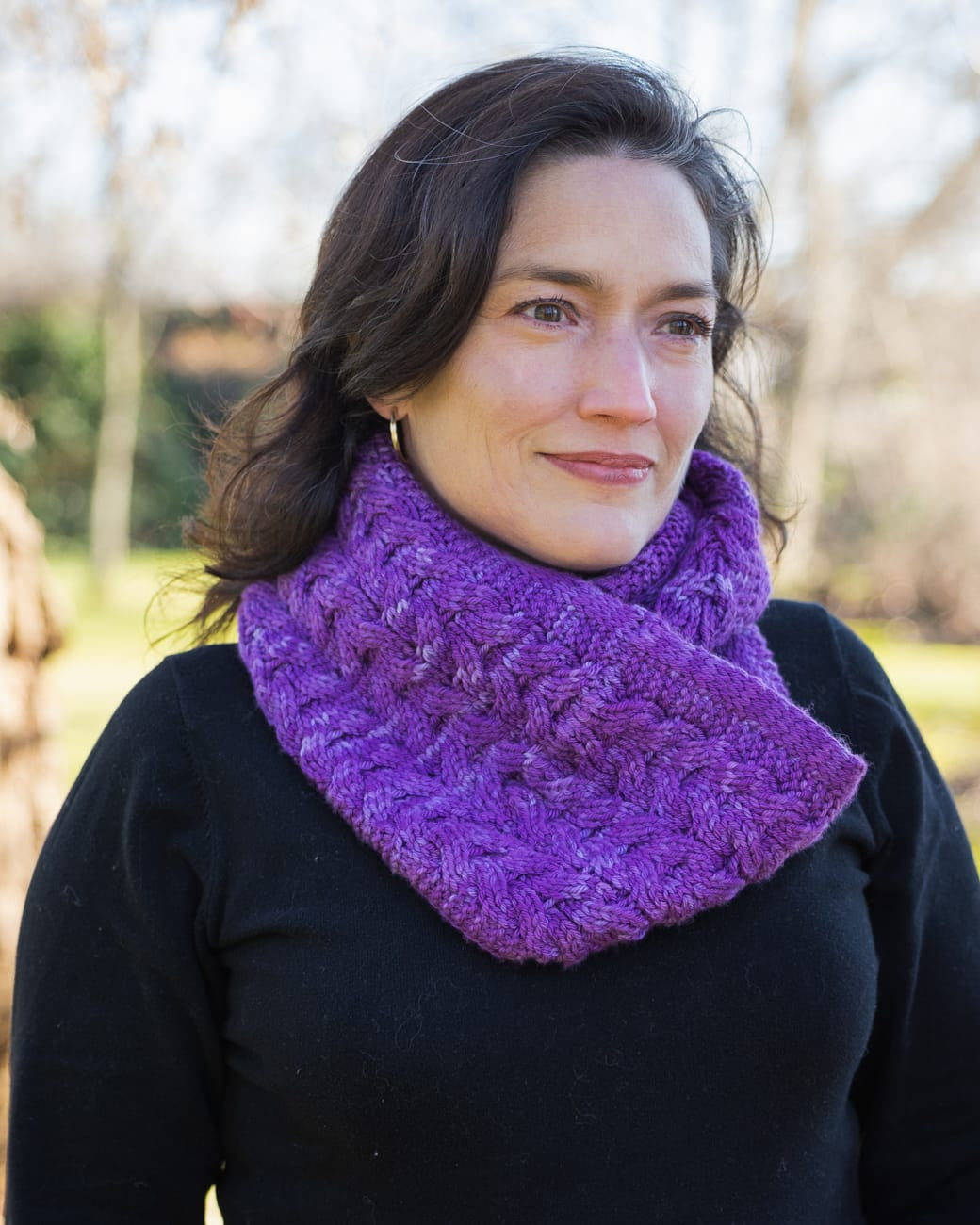 SweetGeorgia Yarns Knitting Patterns Yua Cowl