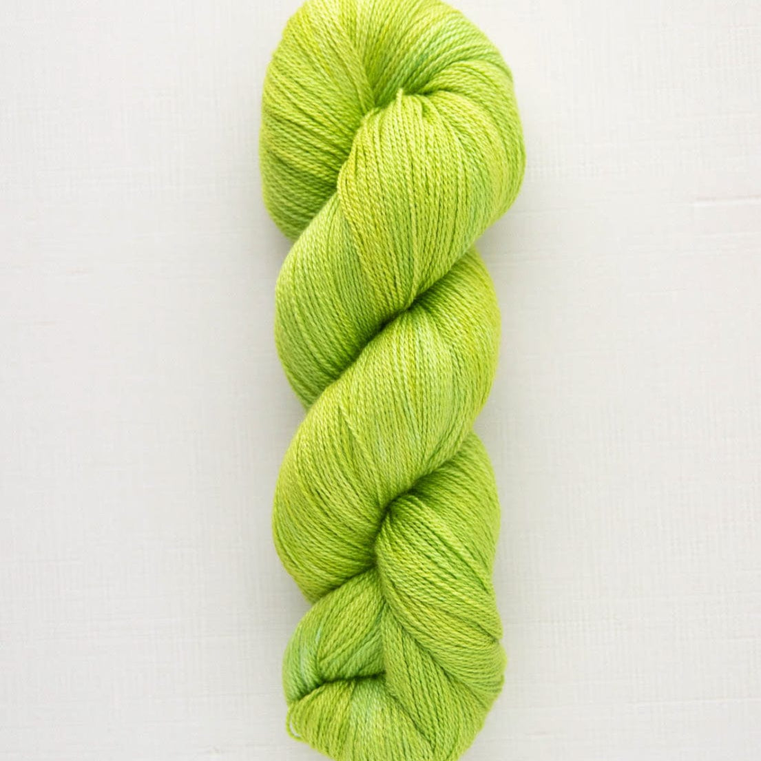 SweetGeorgia Yarns Lace Yarns Lime Merino Silk Lace