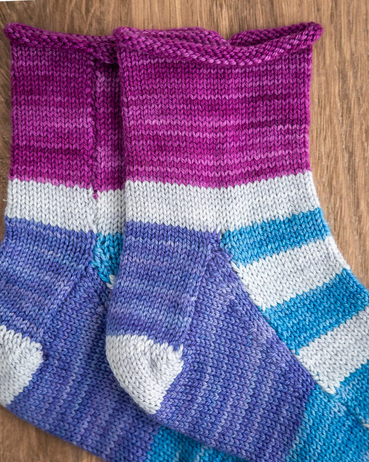 SweetGeorgia Yarns Machine Knitting Patterns MK Basics Socks