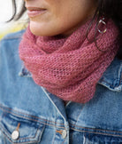 SweetGeorgia Yarns Machine Knitting Patterns Riverbend Bias Cowl