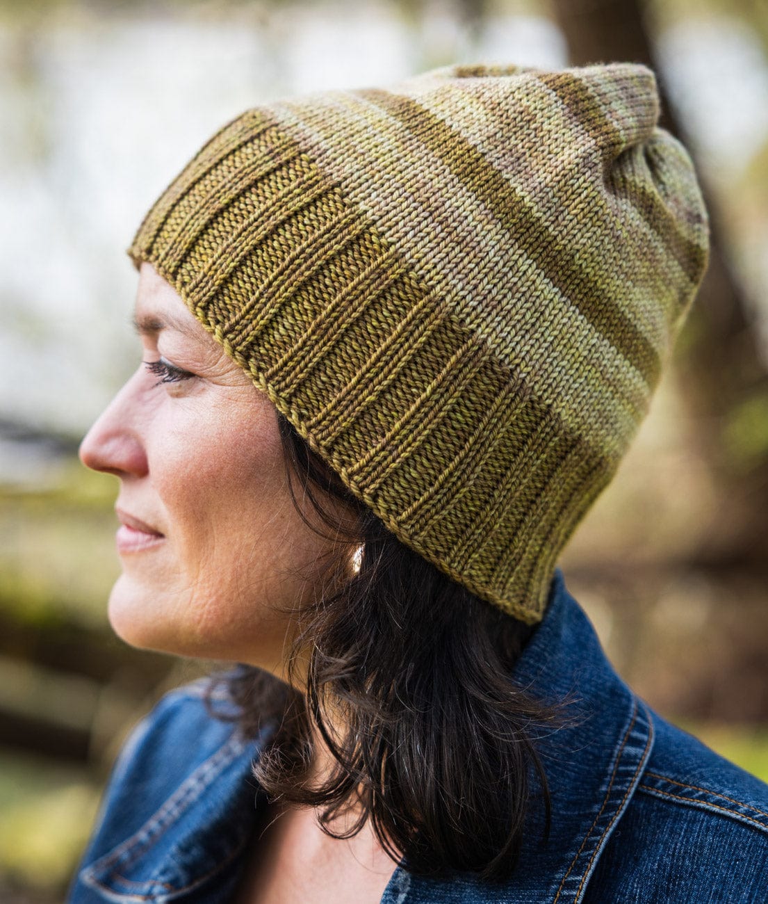 SweetGeorgia Yarns Machine Knitting Patterns Rundle Park Ribbed