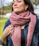 SweetGeorgia Yarns Machine Knitting Patterns Waterfalls Bias Shawl