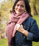 SweetGeorgia Yarns Machine Knitting Patterns Waterfalls Bias Shawl