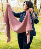SweetGeorgia Yarns Machine Knitting Patterns Waterfalls Bias Shawl