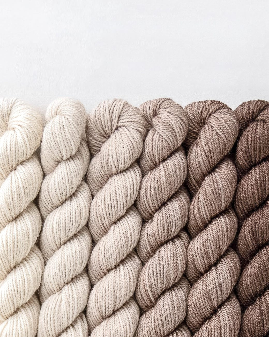 SweetGeorgia Yarns Mini-Skein Yarn Sets Cobblestone Fade Mini Colour Fade / Tough Love Sock