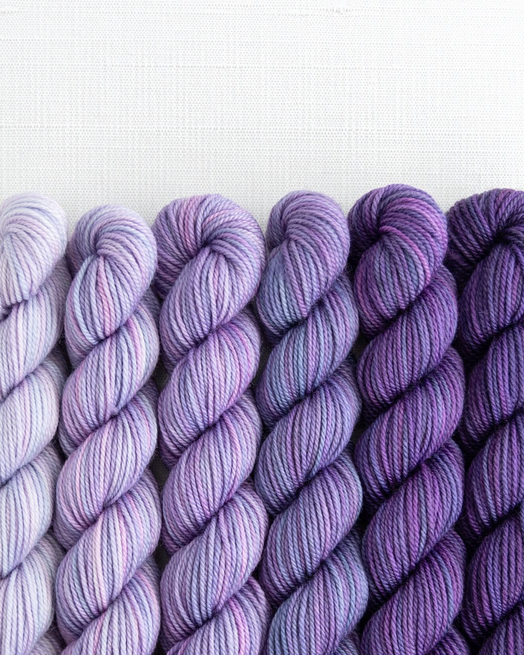 SweetGeorgia Yarns Mini-Skein Yarn Sets Enchanted Fade Mini Colour Fade / Tough Love Sock