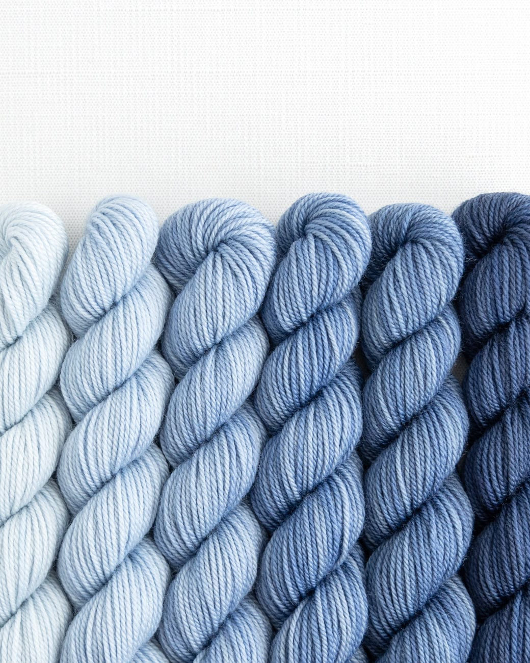 SweetGeorgia Yarns Mini-Skein Yarn Sets Voyage Fade Mini Colour Fade / Tough Love Sock