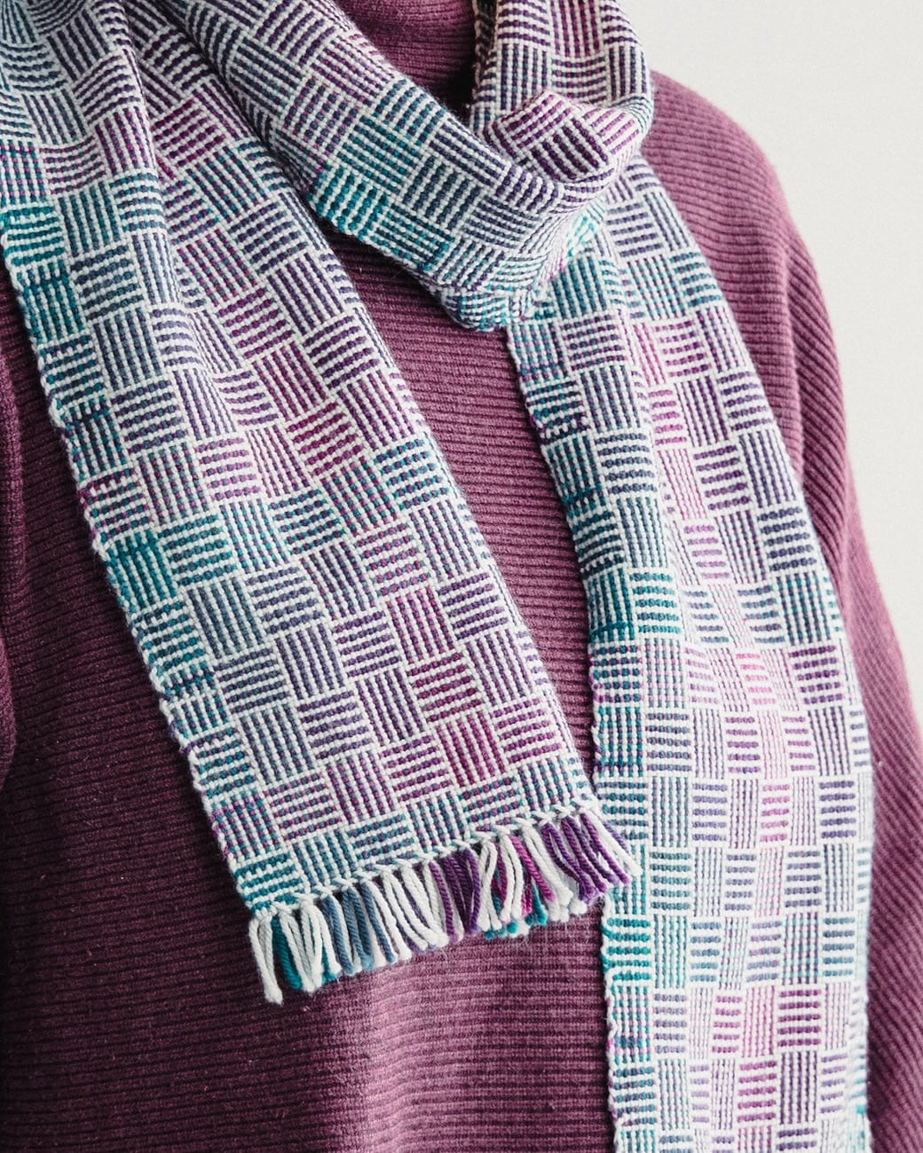 SweetGeorgia Yarns Patterns Kaleidoscope Scarf