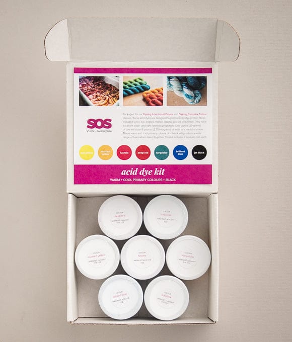 SweetGeorgia Yarns SOS Kits SOS Acid Dye Kit