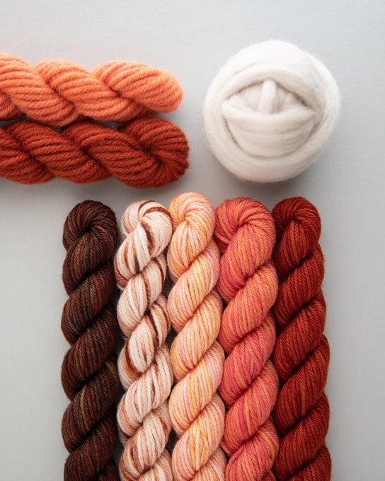SweetGeorgia Yarns SOS Kits Warm Modern Punch Needle Kit
