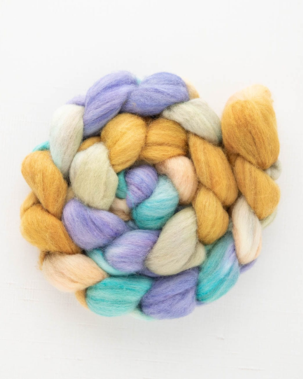 SweetGeorgia Yarns Spinning Fibre Beachside Brunch Polwarth+Silk Spinning Fibre