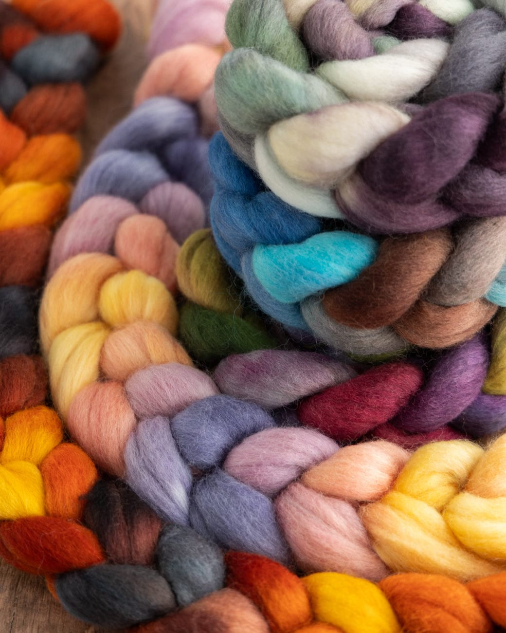 SweetGeorgia Yarns Spinning Fibre Colour Collab: Winter Inspirations