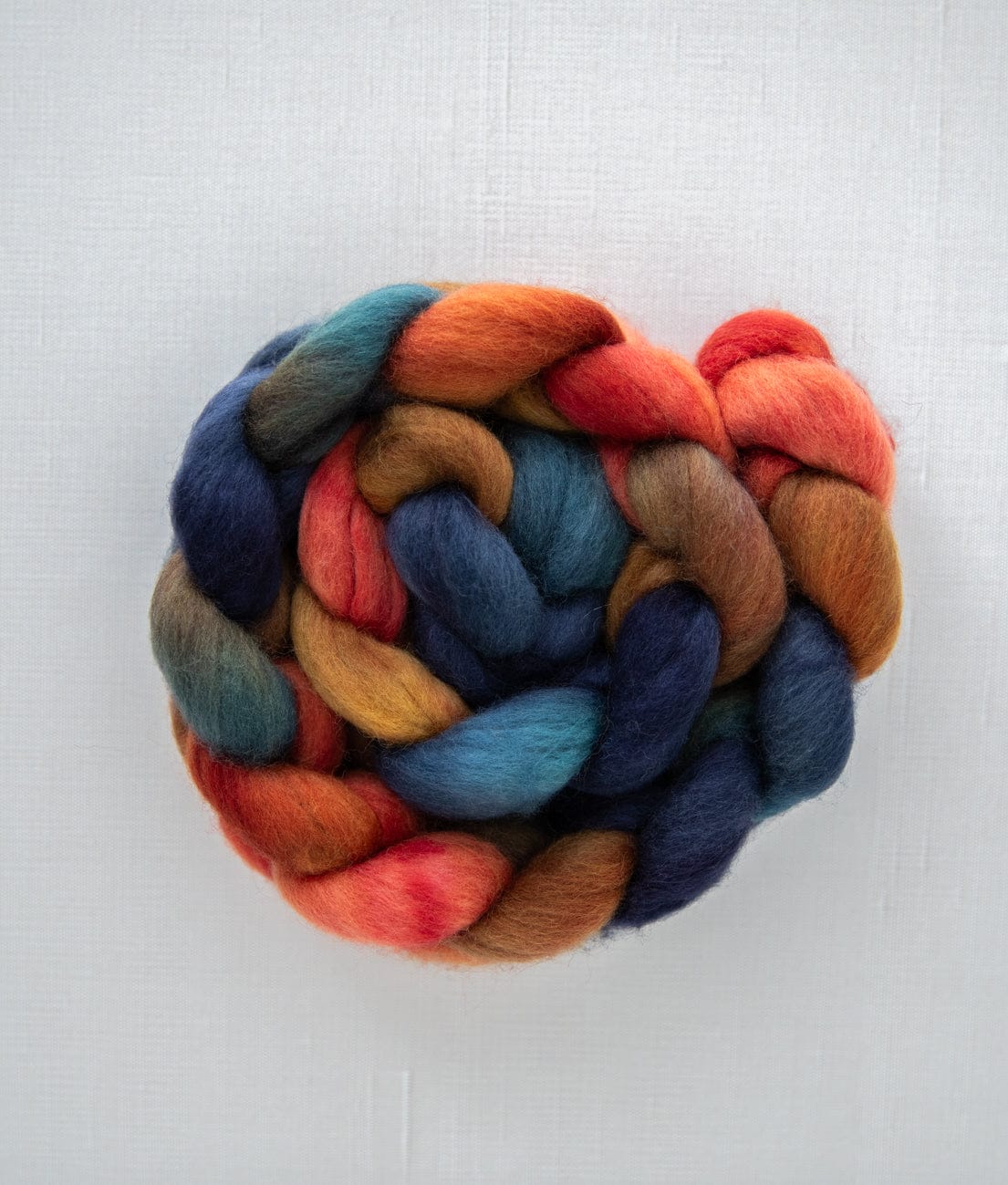 SweetGeorgia Yarns Spinning Fibre Corriedale / Banff Bonfire True North Collection