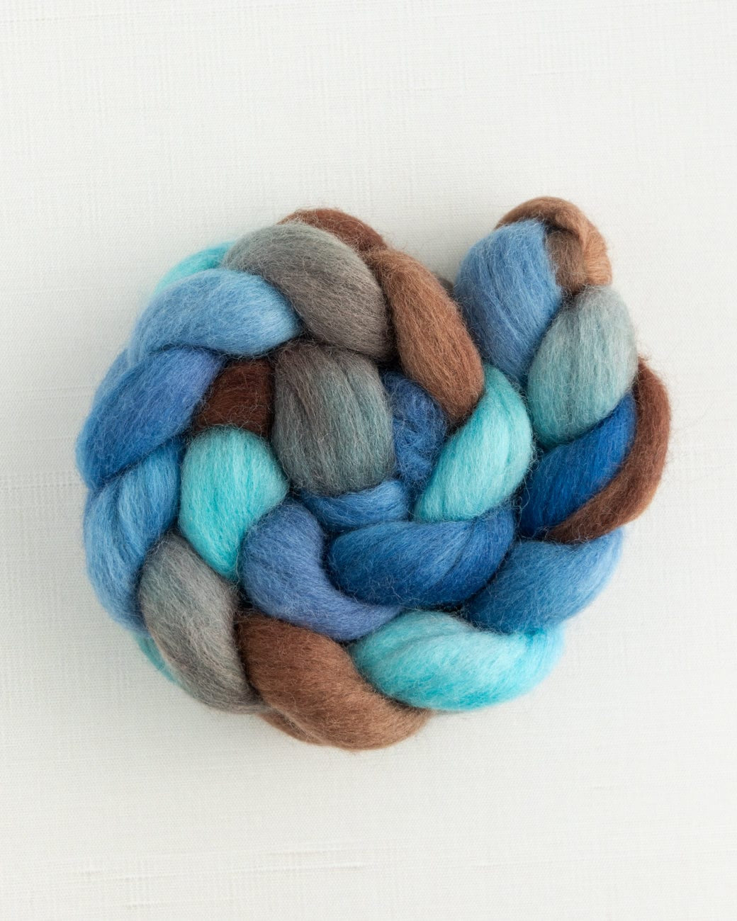 SweetGeorgia Yarns Spinning Fibre Corriedale / River Walk Colour Collab: Winter Inspirations