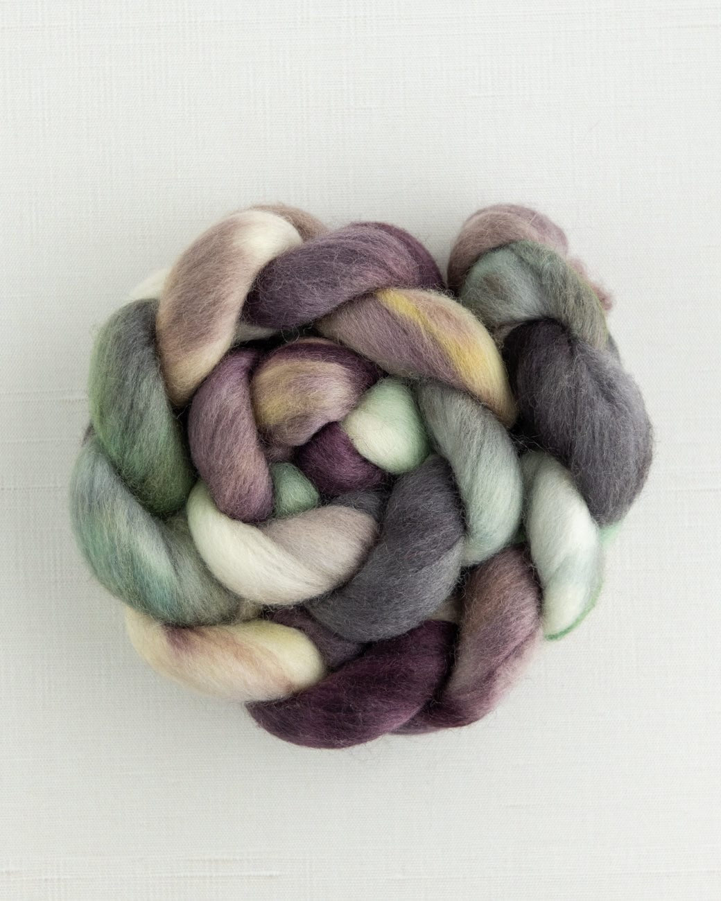 SweetGeorgia Yarns Spinning Fibre Corriedale / Shadows on the Snow Colour Collab: Winter Inspirations